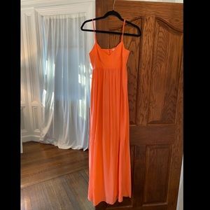 Beautiful Amanda Uprichard Silk Maxi Goddess Dress (size P)